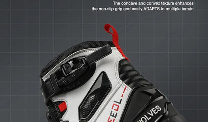 New Motorcycle Boots for Men & Women – Anti-Slip Winter Riding Sneakers for Bicycle, Mountain Racing & Road Speed, Autumn Ready