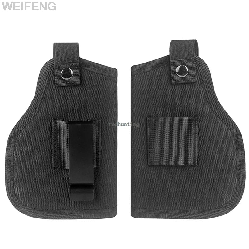Tactical Concealed Carry Gun Holster – Universal Pistol Holster for Glock 17/19, Beretta M9, SIG with Laser Light Cover