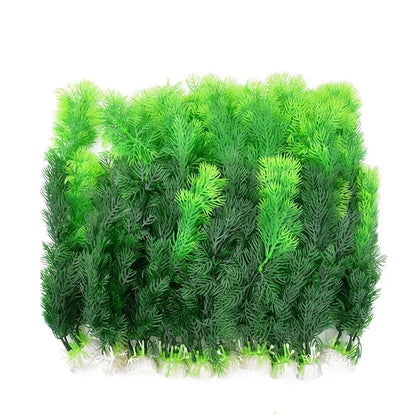 Artificial Aquarium Plants - Simulation Water Weeds Ornament, Aquatic Grass Decoration for Fish Tanks