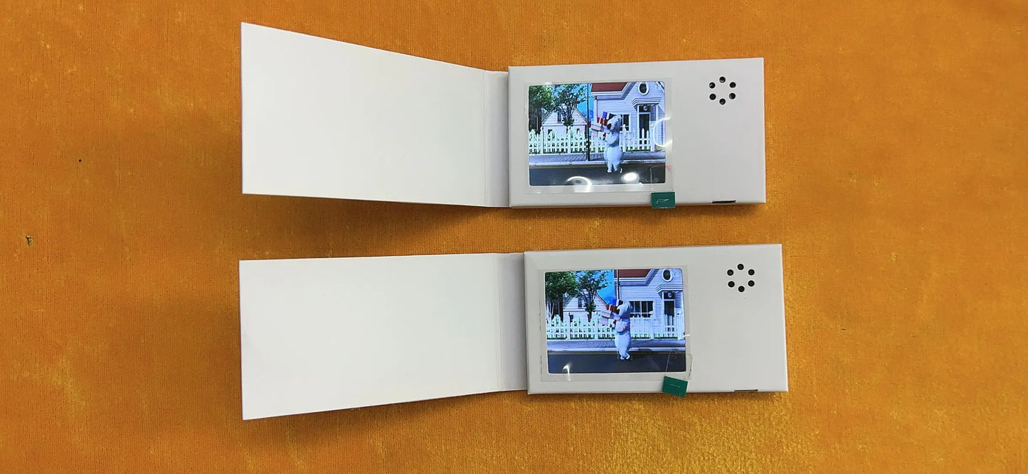 128MB 2.4" LCD Video Greeting Card – MP4 Player for Birthday, Mother’s Day & Advertising Gifts