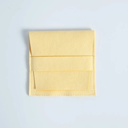 10Pcs Microfiber Jewelry Pouches 6.2x6.2cm & 8x8cm – Rings, Earrings, Pendants, Bracelets Gift Bags for Wedding Favors