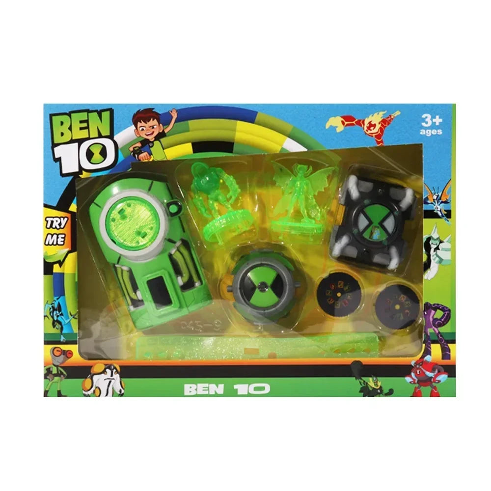 Omnitrix BEN10 Action Figure – Ben Tennyson Projection Watch with Sound & Light, Kids’ Smart Toy Gift