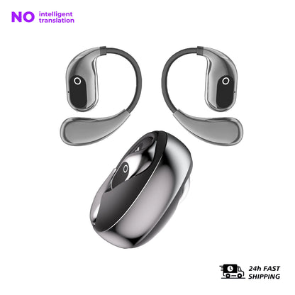 AI Translator Wireless Earbuds — Real-Time 144-Language Bluetooth Headphones for Travel