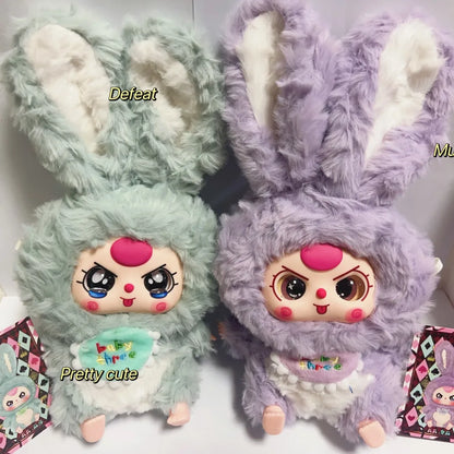 1:1 Replica Baby Three Lily Rabbit Vinyl Plush Blind Box – Cute Kawaii Doll, Bag Pendant & Christmas Gift Ornament
