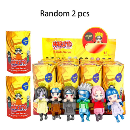 2025 Naruto Hippers Blind Box — Random Action Figure Capsule Dolls, Mystery Toy Gift for Kids & Party Guests