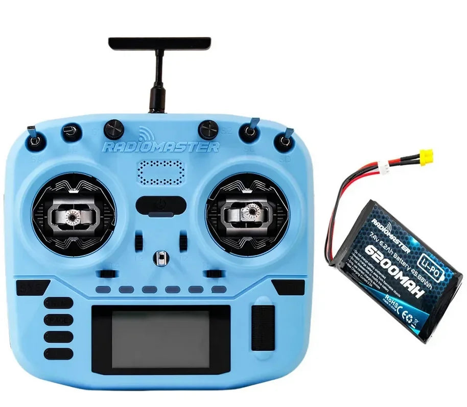 Radiomaster Boxer Crush 16CH 2.4G Radio Controller — ELRS Transmitter with AG01 Hall Gimbals Remote Control
