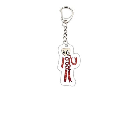 The Amazing Digital Circus Acrylic Keychain – Pomni, Jax, Ragatha, Gangle & Kinger Fan Gift Keyring for Bags & Accessories