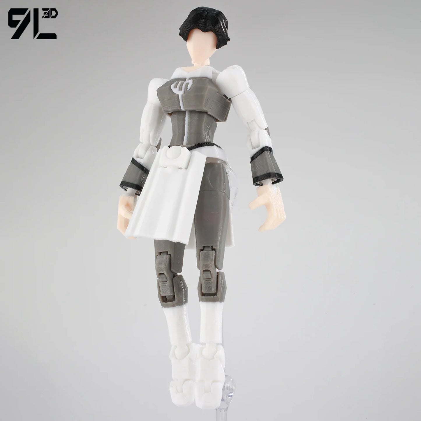 9L 3D Printed Invincible Tech Jacker T13 Lucky13 Action Figure – Multi-Jointed Motorcycle Collectible Model Toy Titan13