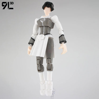 9L 3D Printed Invincible Tech Jacker T13 Lucky13 Action Figure – Multi-Jointed Motorcycle Collectible Model Toy Titan13