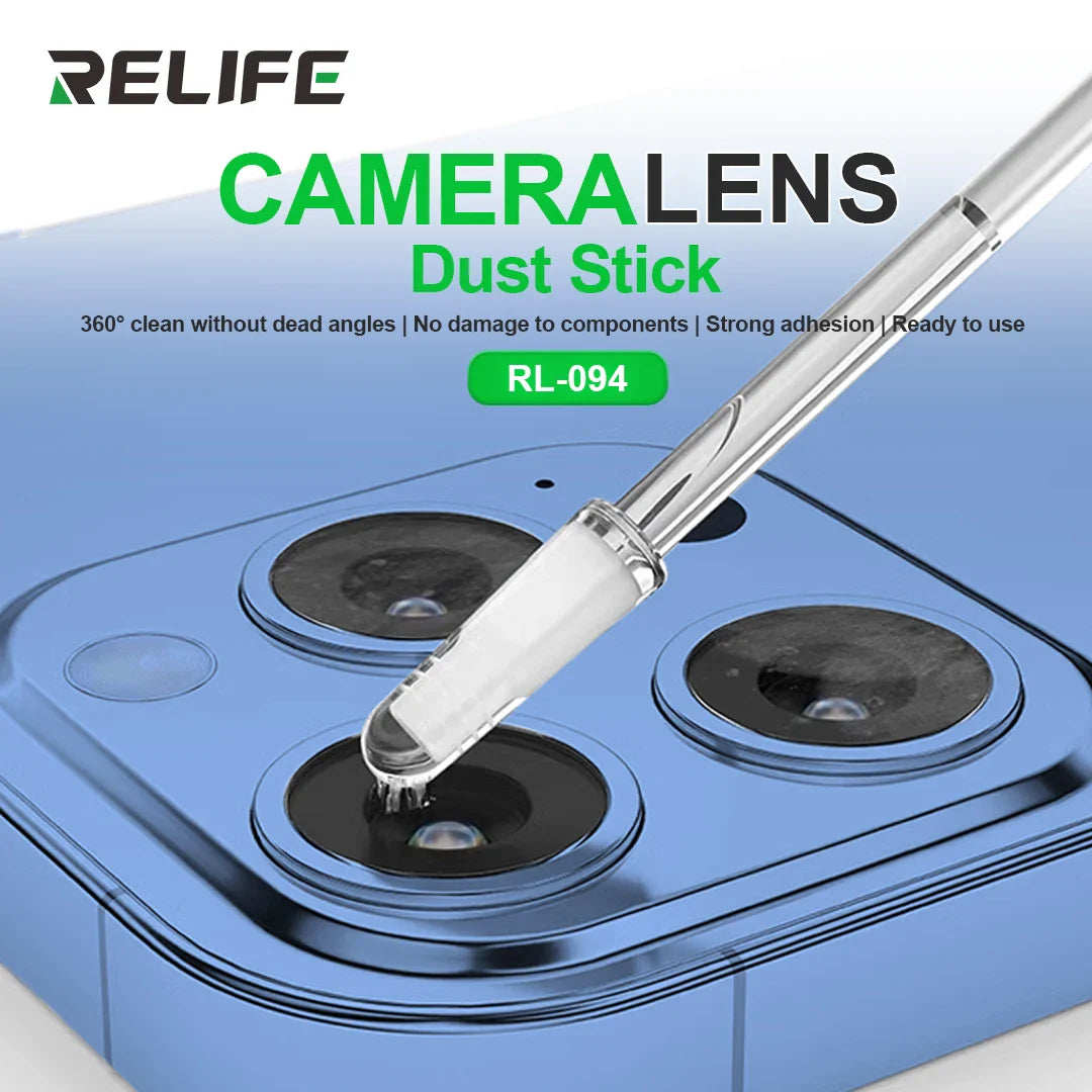 RELIFE RL-094 48PCS Camera Lens Cleaner Gel Sticks – Synthetic Resin Dust Removal for iPhone, Android & Camera Lenses