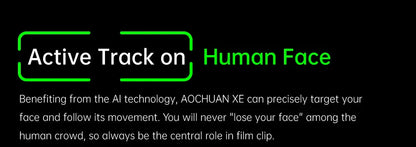 AOCHUAN 3-Axis Handheld Gimbal — Smartphone Stabilizer with Fill Light for iPhone & Android