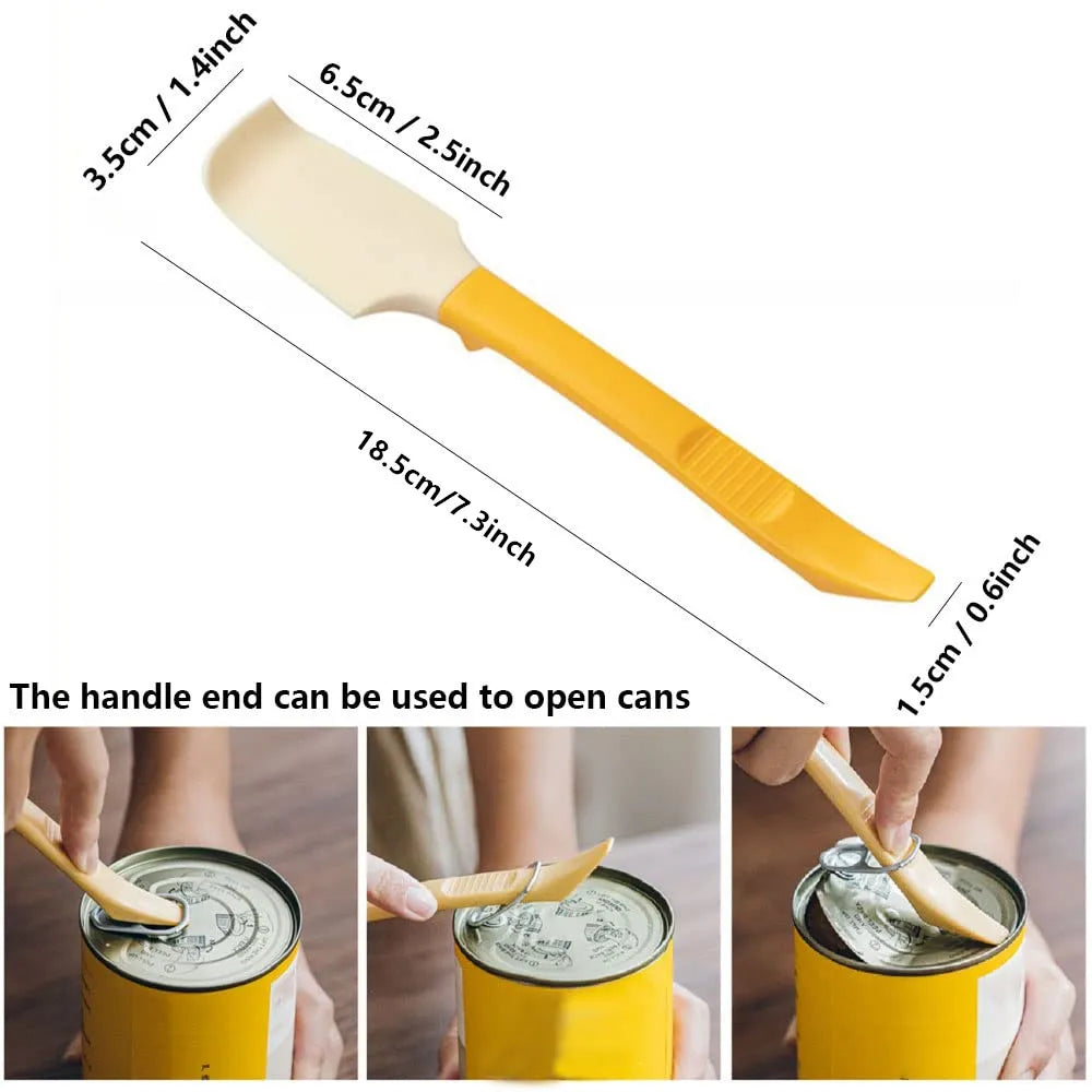 Silicone Butter & Jam Spreader Spatula – BPA-Free Non-Stick Heat Resistant Kitchen Tool for Bread, Breakfast & Baking Use