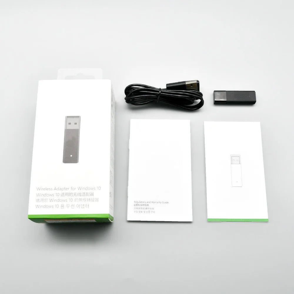 USB Wireless Adapter for Xbox One S/X/Elite & Windows PC – 1st & 2nd Gen Controller Receiver