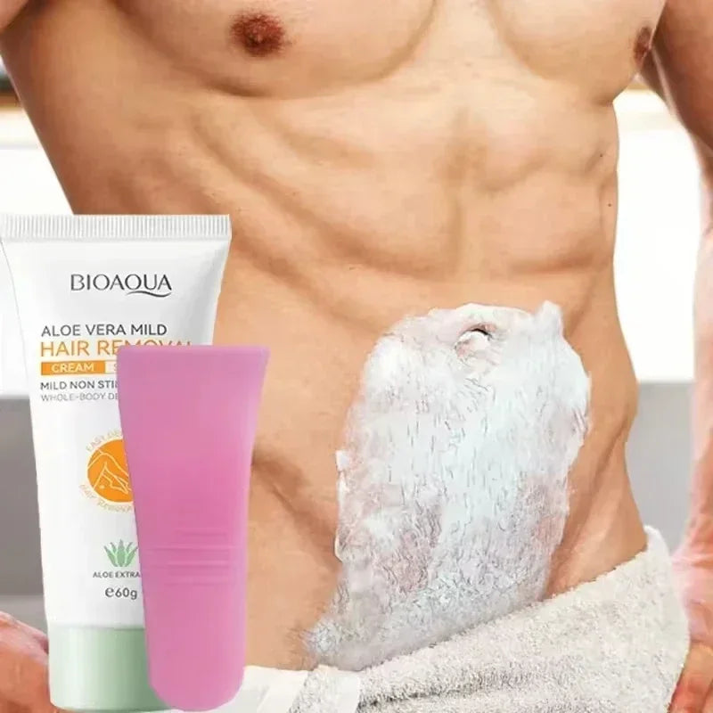Permanent Hair Removal Cream – Painless Epilator & Growth Inhibitor for Intimate Areas, Body Care for Men & Women Hair Remover