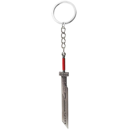 Final Fantasy Sword Pendant Keychain – Mini Remastered Game Key Ring for Car, Backpack & Cosplay Jewelry Accessories Gift