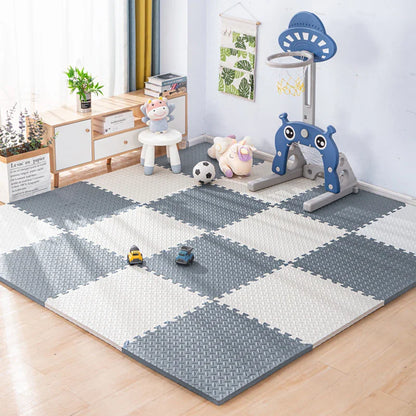 Kids Foam Puzzle Play Mat Tiles – Soft Interlocking Baby Floor Carpet for Children, Home Play Area & Workout Floor Padding