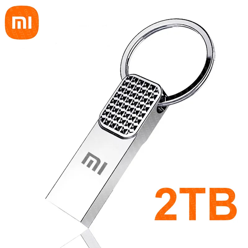 Xiaomi 2TB USB 3.2 Flash Drive — Metal Mini SSD U Drive, Type-C, High-Speed Transfer, Waterproof Pen Drive