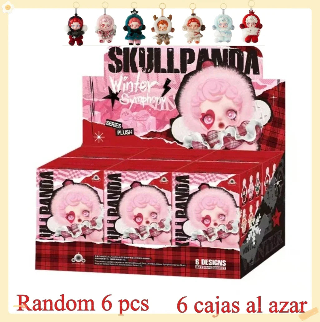 Skullpanda Winter Music Series Plush Blind Box – Cute Keychain Pendant Toy Gift