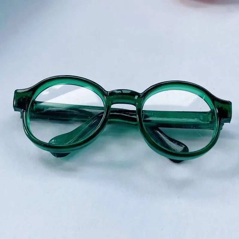 Labubu Doll Glasses – Cute Plastic Accessory for 10/15cm Cotton & Ropa Dolls