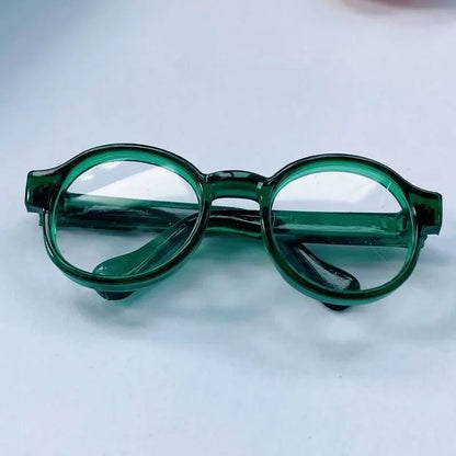 Labubu Doll Glasses – Cute Plastic Accessory for 10/15cm Cotton & Ropa Dolls