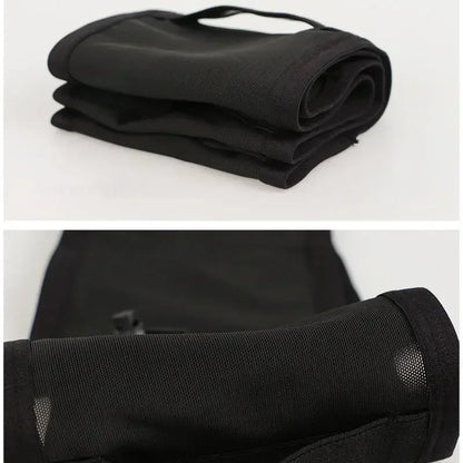 Large Capacity Sports Fanny Pack — Multi-Functional Running, Cycling & Hiking Bag with Elastic Mesh for Phone & Water Bottle