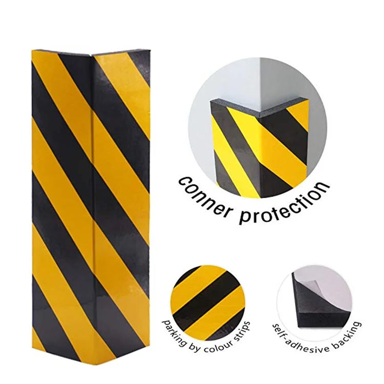 4PCS Garage Wall Corner Protectors – Foam Bumper Guards for Cars, Anti-Collision & Scratch-Resistant Garage Columns