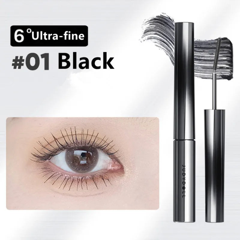Judydoll Waterproof Silk Fiber Mascara – Black Long Curling Lash Extensions for Sexy Eyes Makeup