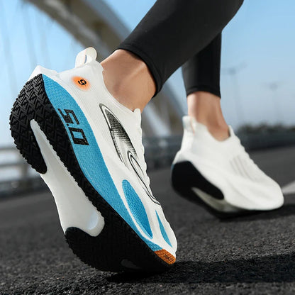 New Style Unisex Sports Running Shoes – Comfortable & Breathable Outdoor Walking Shoes for Men & Women, Size 10