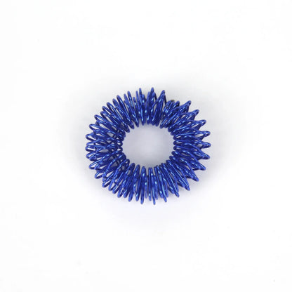 10pcs Hot Sale Sujok Finger Massage Rings – Gold Acupuncture Health Care Body Massager