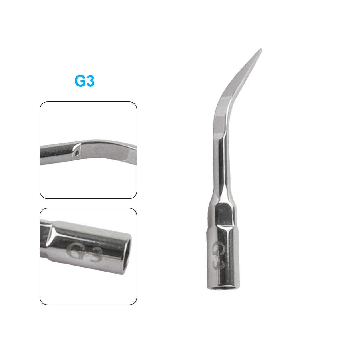 AZDENT Dental Ultrasonic Scaler Tips – Scaling, Periodontics, Endo, Perio Tips for EMS, Woodpecker, DTE, NSK, SATELEC Scalers