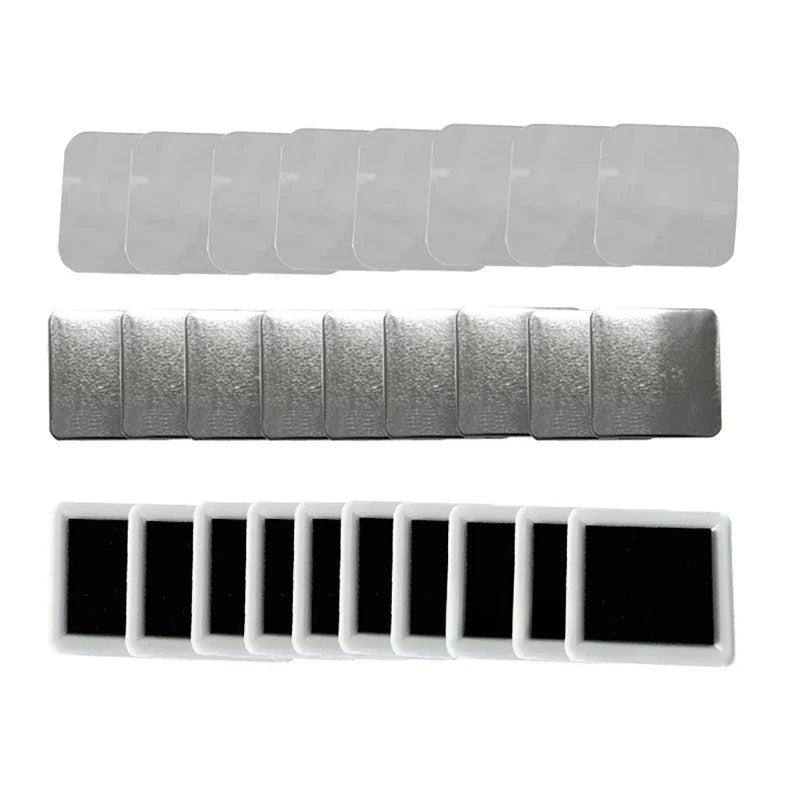 50x50mm Square Badge Press Machine - Rotating Manual for Refrigerator Magnets, Business Gifts, Home & Office Use