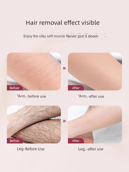 Mayllie Hair Removal Wax Paper & Depilatory Cream for Legs, Face & Body – Gentle, Temporary Hair Removal for Women