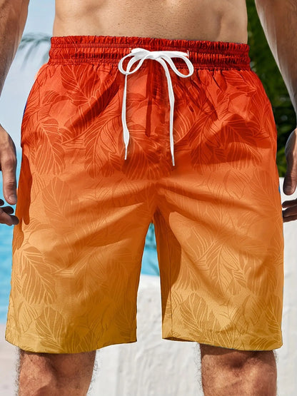 3D Anime Board Shorts - Quick-Dry Unisex Beach & Swimming Shorts for Men and Women