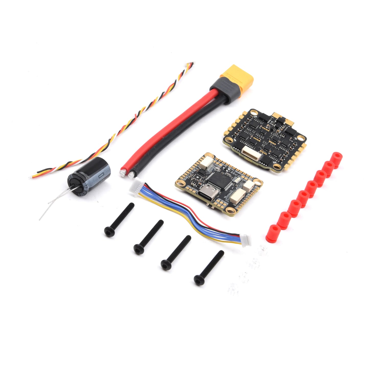 F7/F722 & F4/F405 Flight Controller Stack with 60A 4-in-1 ESC – 3-6S for 5–10” FPV Racing Drones