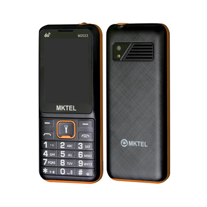 MKTEL M2023 4G Feature Phone – 2.4" Screen, Dual SIM, 1800mAh Battery, MP3/MP4/FM Radio, Puguang Lamp