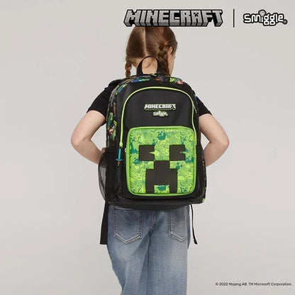 Genuine Smiggle Kids Backpack Set — School Bag, Pen Case & Lunch Bag for Students