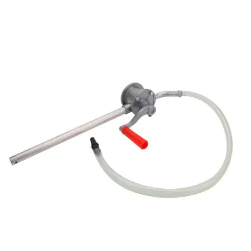 Hand Crank Oil & Diesel Barrel Pump – Aluminum Transfer Pump with Multimeter, Manual Crank for Easy Fuel Transfer