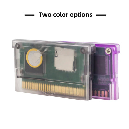 REMANK V1.5 Flash GBA Cart — 100+ Retro Games Cartridge with RTC 1M Flash, Compatible with GBA, GBC, GB, NES & DS