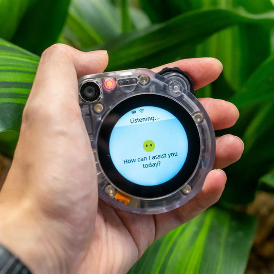 SenseCAP Watcher XiaoZhi AI Voice Assistant - Smart Home Device with Camera, Face Recognition & Multilingual ESP32S3