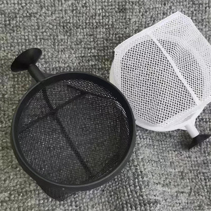 Stainless Steel Retractable Aquarium Fish Net – Small Shrimp Fishing Net for Fish Tank Cleaning and Water Maintenance Accessories Tool