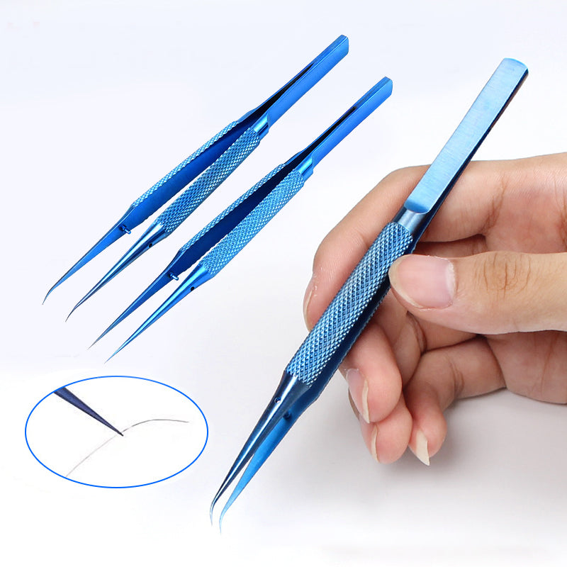 Precision Titanium Alloy Tweezers — Professional Antimagnetic Electronics Repair Forceps