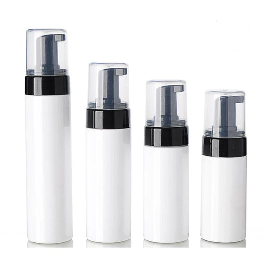 Refillable Plastic Foamer Pump Bottle - Soap & Cleanser Dispenser, 100ml/120ml/150ml Empty Hand Sanitizer Bottle