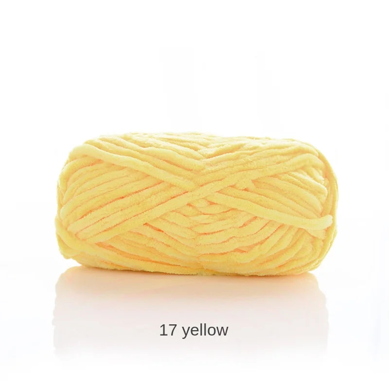 50g/Ball DIY Knitting Yarn – Soft Wool for Baby Scarf, Hat, Chunky Crochet Thread