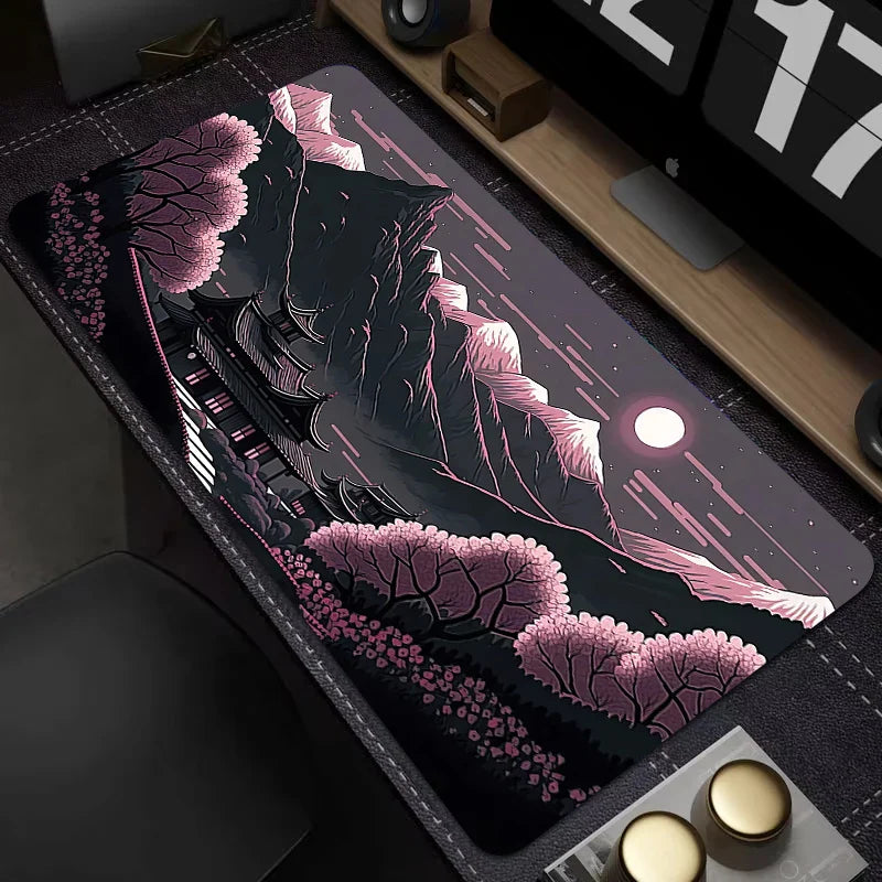 Starry Sky Large Mouse Pad — Colorful Non-Slip Desk Mat for Computer & Office, Keyboard Accessories