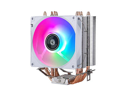 CPU Cooling Fan with Air-Cooled Radiator – Compatible with LGA2011, 115x, 1200, 1700 & AMD