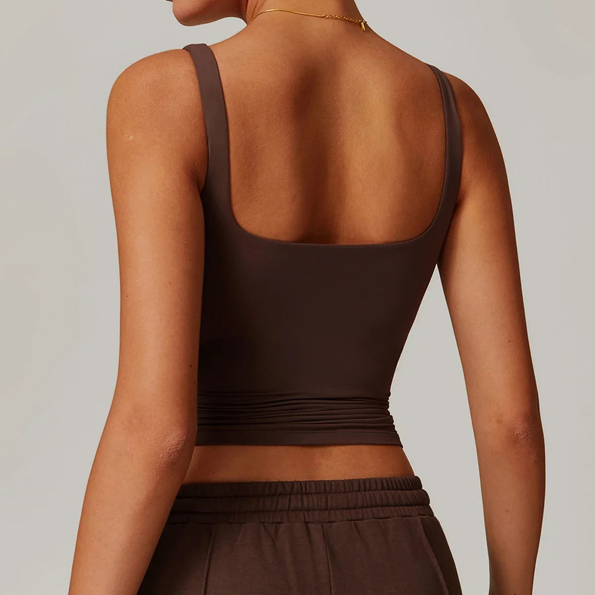 Women’s Quick-Dry Yoga Tank Top - U-Back Workout Sports Vest for Running, Gym & Fitness