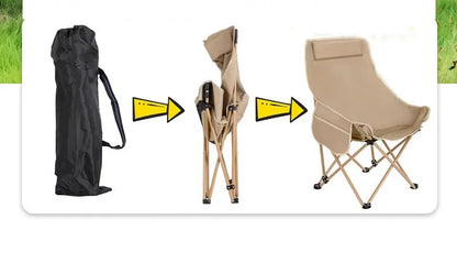 Camping Folding Table & Chair Set – Lightweight, Stable, Easy to Install Outdoor Table for Camping