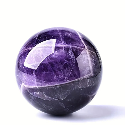 5PCS Natural Amethyst Healing Crystal Gems – Energy Stones for Yoga & Home Decor