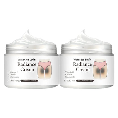50g Brightening Body Cream with Vitamin C – Moisturizing Formula for Underarms, Joints & Inner Thigh Skin Care, Smooth & Even-Tone Appearance