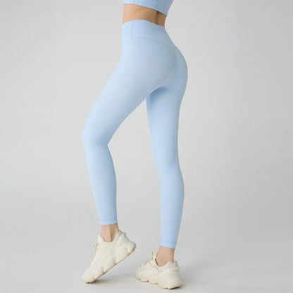 Summer Hot Sale Women’s High Waisted Yoga Leggings – Hip Lifting, Breathable Fitness Pants for Running, Cycling & Workouts